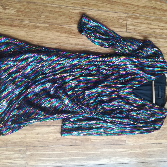 Sequin Dress. Size S - Picture 4 of 6